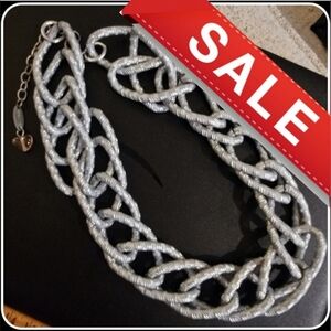 #Sabika Fall 2022 What Matters Bold Chunky Chain Link Necklace #NWOT